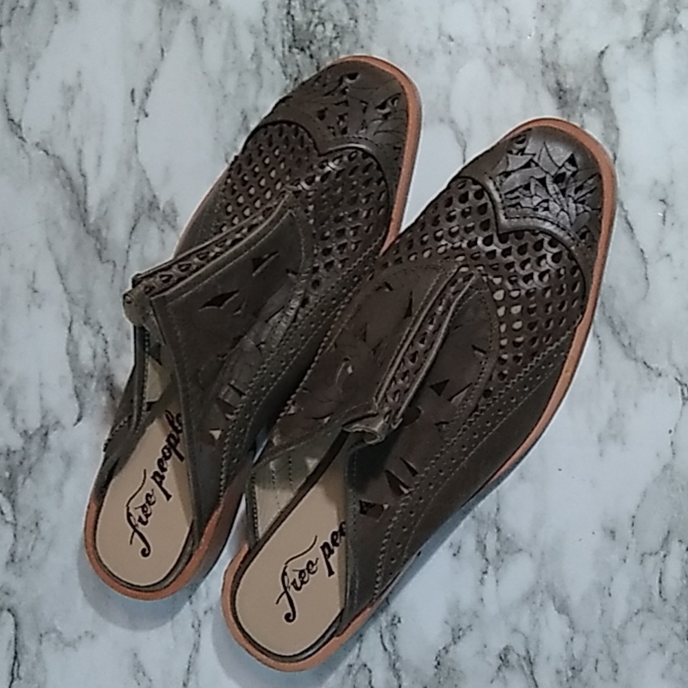 Free People Cutout Loafers